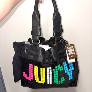 Juicy Couture Black vintage studded daydreamer